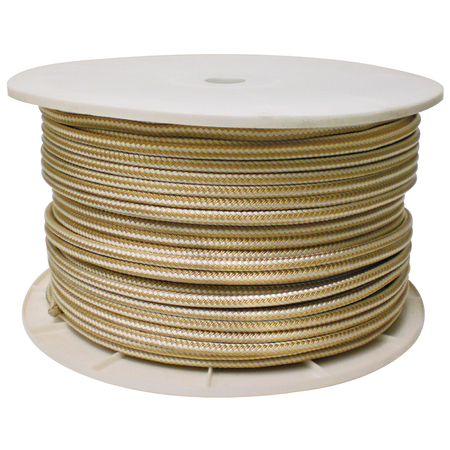 SEACHOICE Gold/White Double Braid, 1/2" x 600', 1/2" x 600' 40170